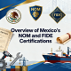 Overview of Mexico's NOM and FIDE Certifications